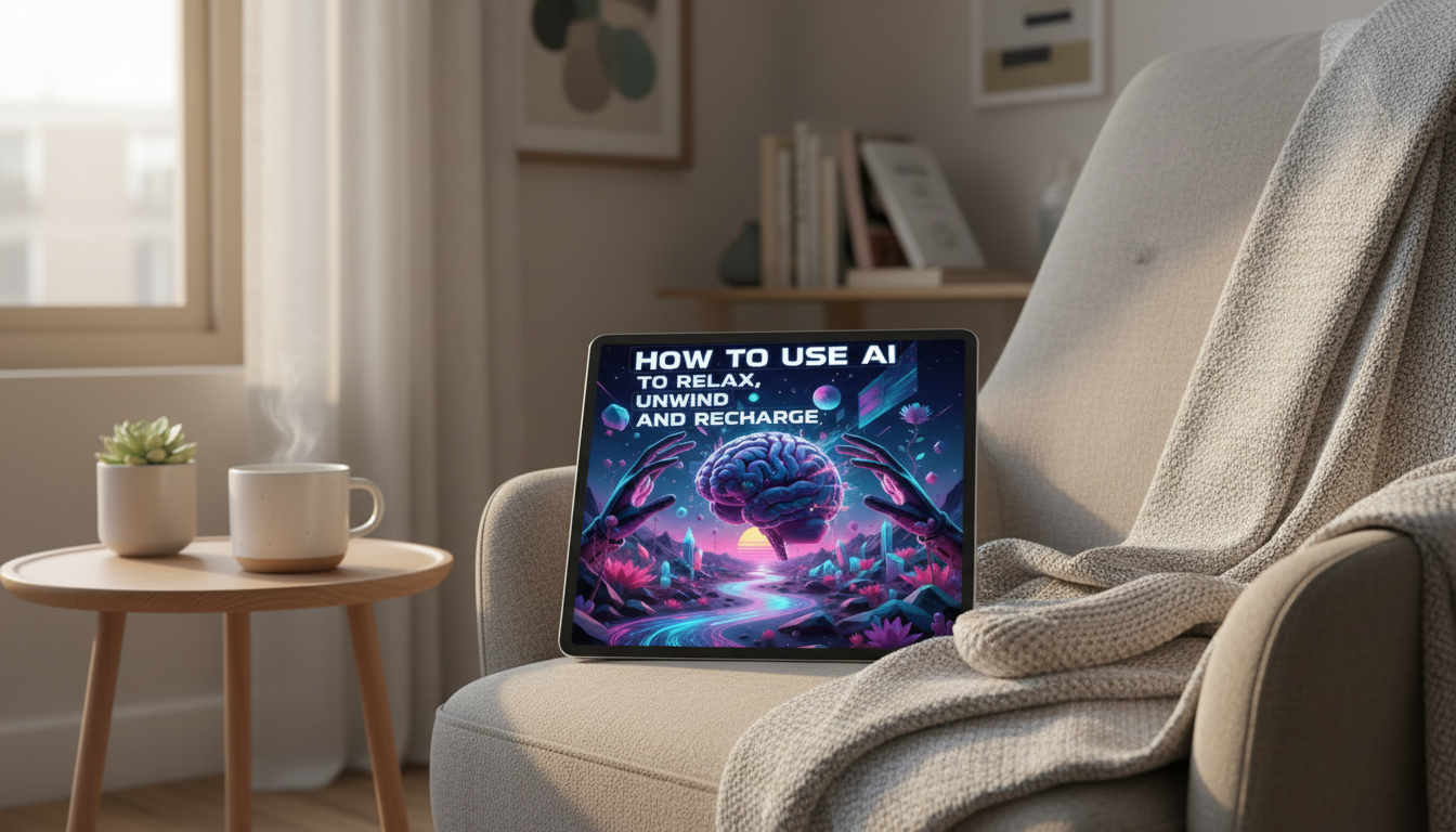 Use AI to Relax: Simple Routines for Calm & Sleep
